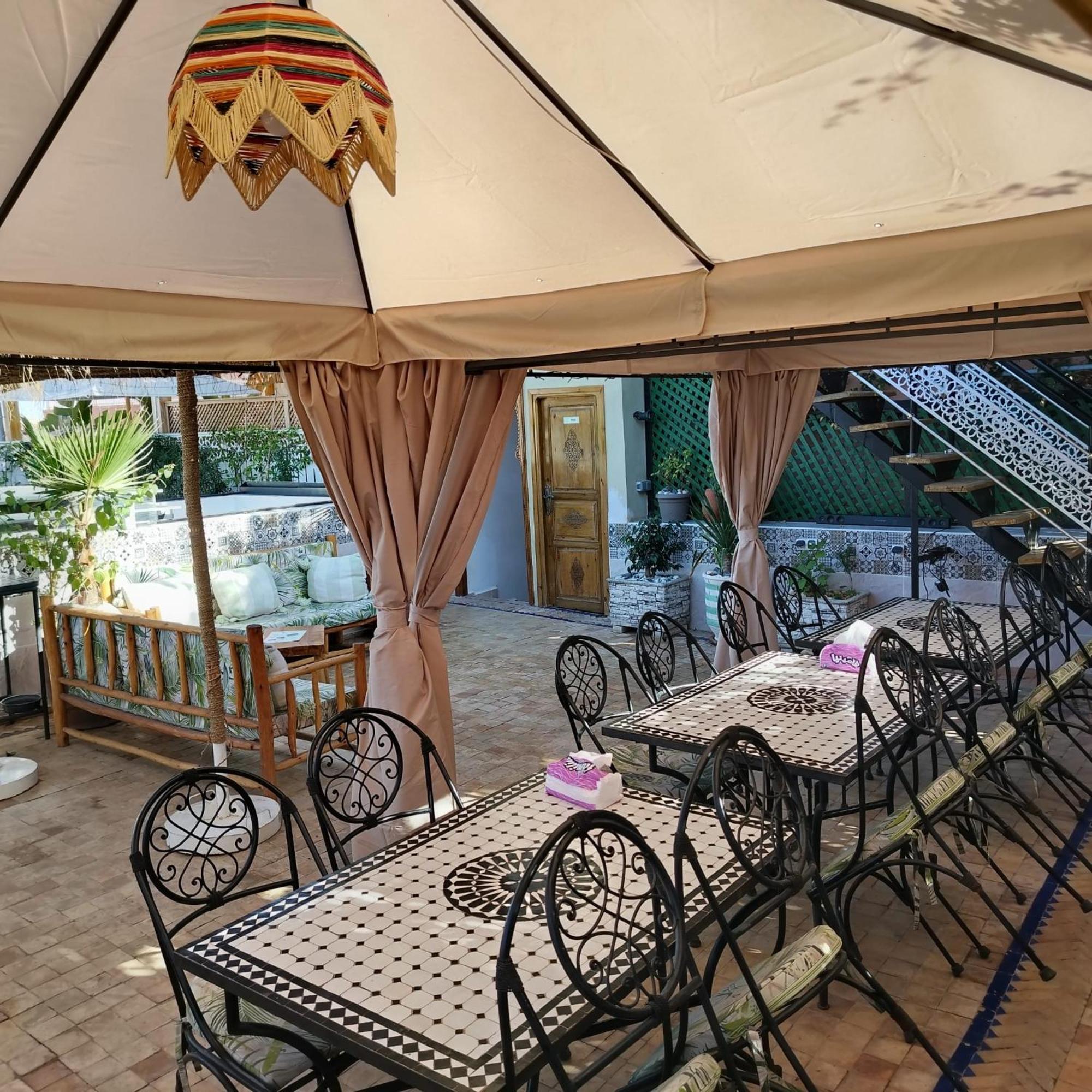 Riad & Spa Sous Le Soleil Chez Jerome Et Pamela Ch Marrakchi Марракеш Экстерьер фото
